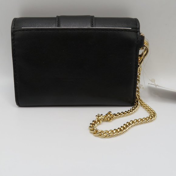 NWT MICHAEL KORS WHITNEY WRISTLET + CARD HOLDER LEATHER WALLET + GIFT BOX - Picture 4 of 7